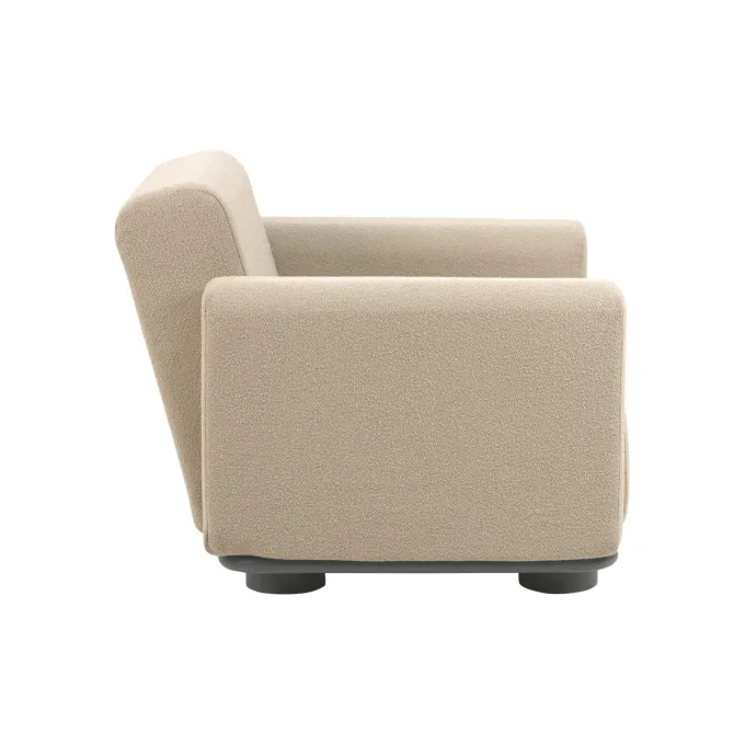 Bolster Fåtölj Antracit/Teddy Beige