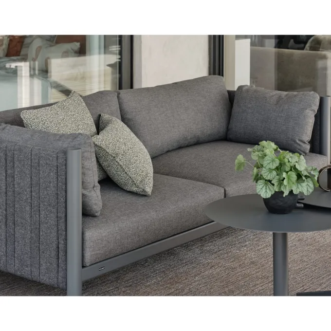 Brad 2,5-sits Utesoffa Antracit/Charcoal Grey