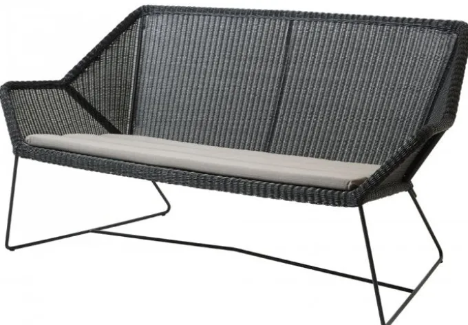 Breeze 2-Sits Soffa Svart
