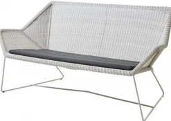 Breeze 2-Sits Soffa Vit