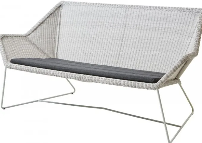 Breeze 2-Sits Soffa Vit