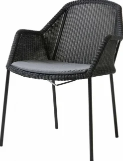 Breeze Stapelbar Karmstol Svart