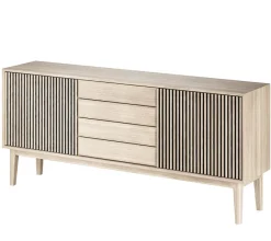 Broholm Sideboard Lameller 183x81 cm Vitoljad Ek
