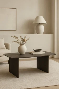 Broholm Soffbord 135x75 cm Rökoljad Ek
