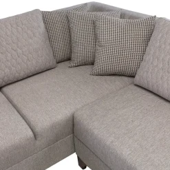Byblos Hörnsbäddsoffa Ljusbrun