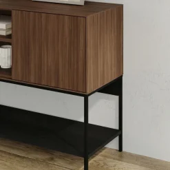 Cairo Konsolbord Milano valnötträ svart