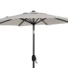 Cambre Parasoll 2,5m Antracit/Beige