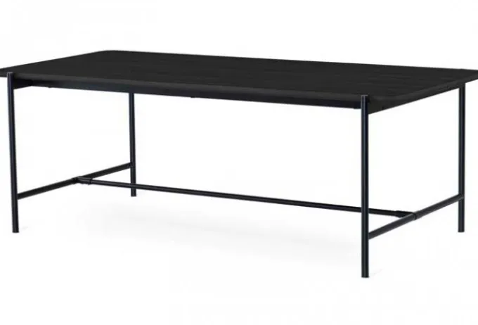 Cane Matbord Svart