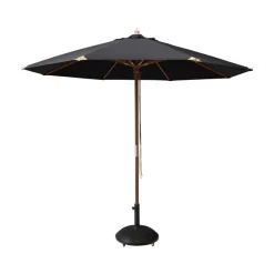 Capri Parasoll Ø3m Svart