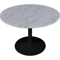 Carter Matbord Rund 110 cm Svart