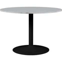 Carter Matbord Rund 110 cm Svart