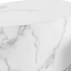 Cenon Satsbord 40x33x48 cm Carrara-marmor