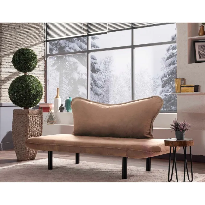 Chatto 2-sits bäddsoffa Ljusbrun