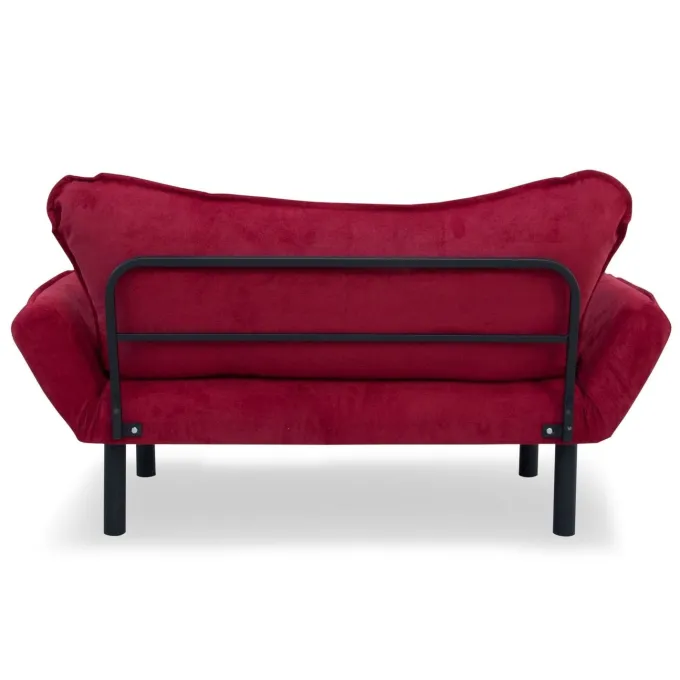 Chatto 2-sits bäddsoffa Vinröd