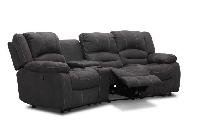 Cinema Biosoffa Komb C Grått Tyg