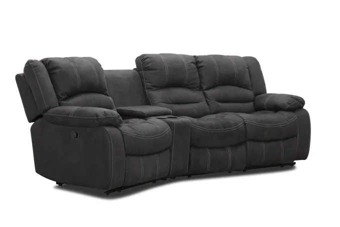 Cinema Biosoffa Komb C Grått Tyg