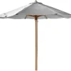 Classic Parasoll 2,4m Teak/Light Grey