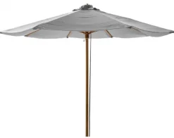 Classic Parasoll 3m Teak/Light Grey