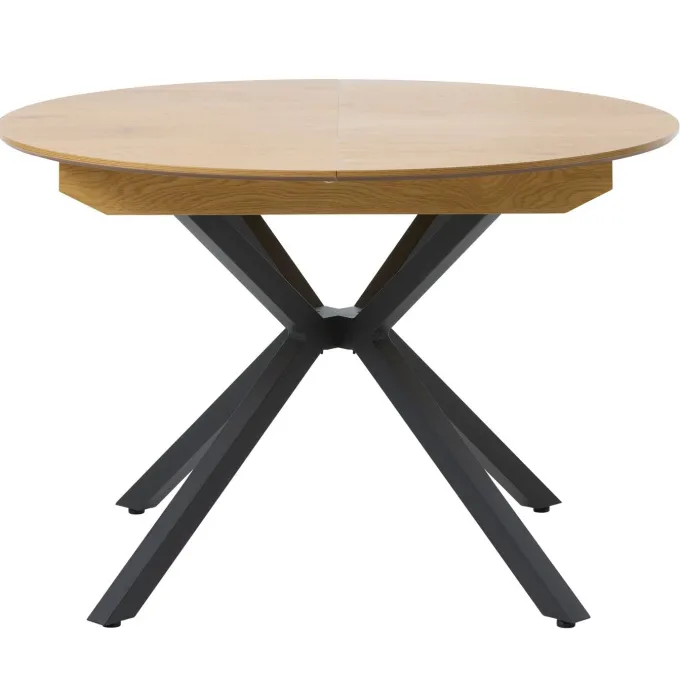 Classico Matbord Ø120-160 cm, Naturlig ek