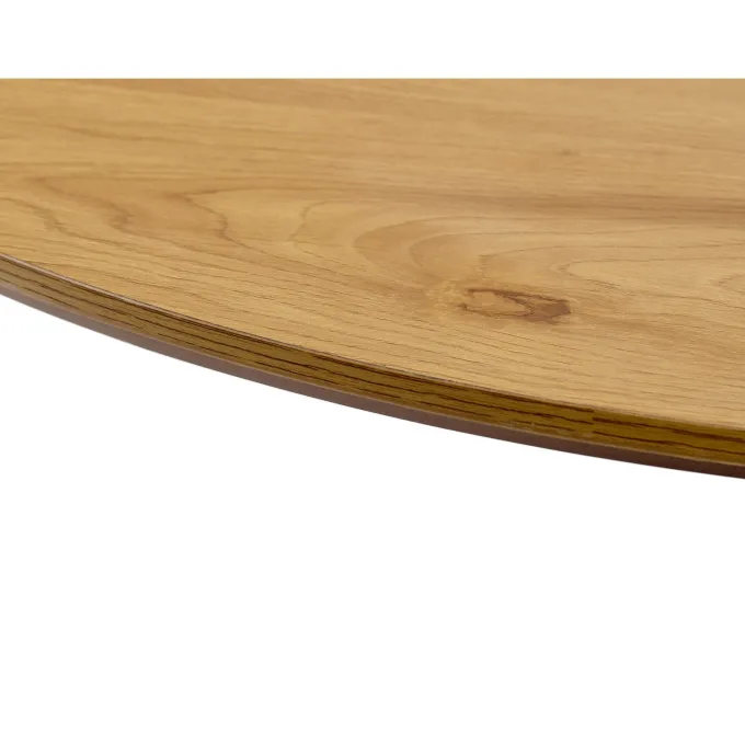 Classico Matbord Rund 100 cm Naturlig ek