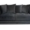 Cloude 2-Sits Soffa Svart Sammet