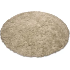 Cloudy Rund 160 cm Matta Beige