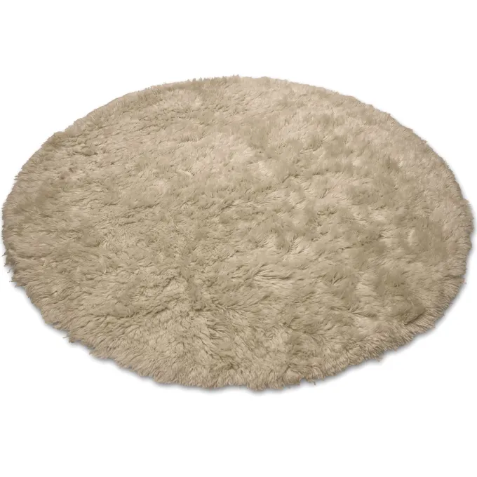 Cloudy Rund 160 cm Matta Beige