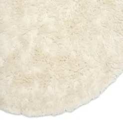Cloudy Rund 160 cm Matta Naturvit