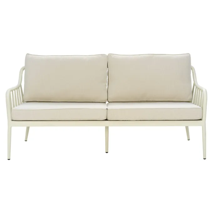 Coleville 2,5-sits Soffa 182x81 cm Pearl White/Dot Beige