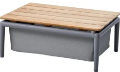 Conic Box Bord Ljusgrå