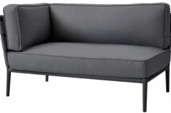 Conic 2-sits Soffa Höger Grå