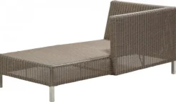 Connect Chaiselounge Taupe Vänster