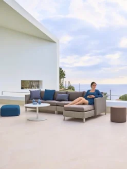 Connect 2-sits Soffa Taupe Vänster