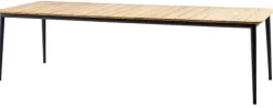 Core Bord 274x90cm Teak / Lava Grå