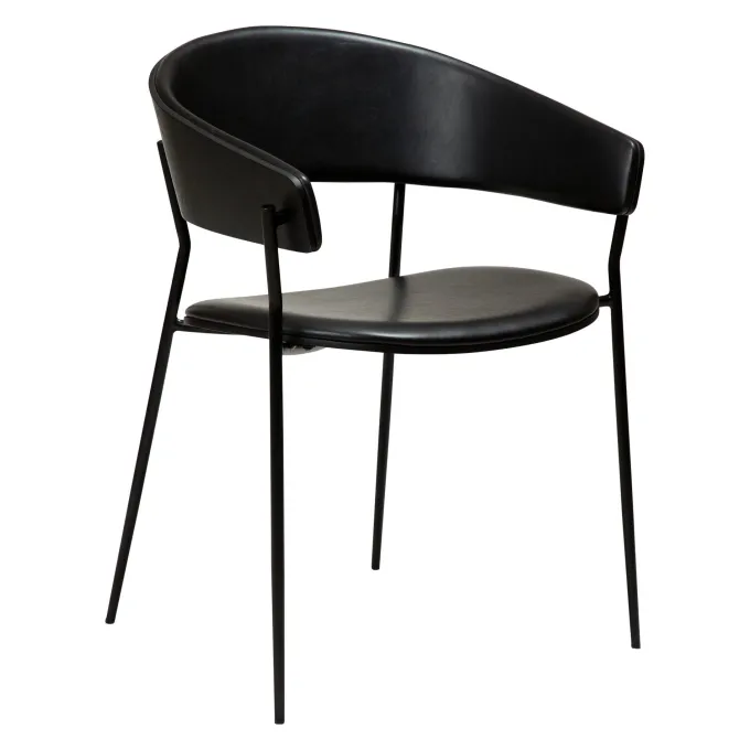 Crib Stol Vintage Black, Black Ash