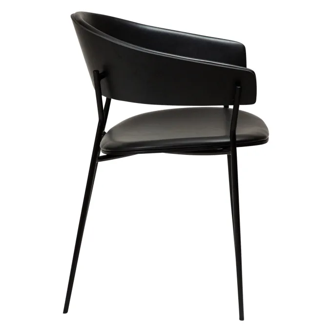 Crib Stol Vintage Black, Black Ash