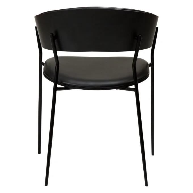 Crib Stol Vintage Black, Black Ash