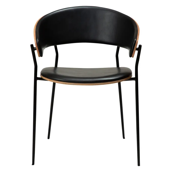 Crib Stol Vintage Black, Oak