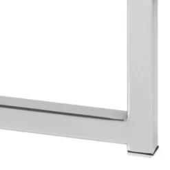 Cross Sidobord Rund 55 cm Krom