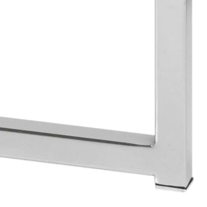 Cross Sidobord Rund 55 cm Krom