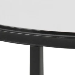 Cross Sidobord Rund 55 cm Svart