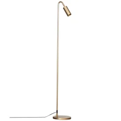 Curve Golvlampa Guld matt