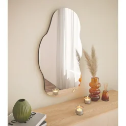 Cusco (40 x 72 x 2,2 cm) Svart Spegel