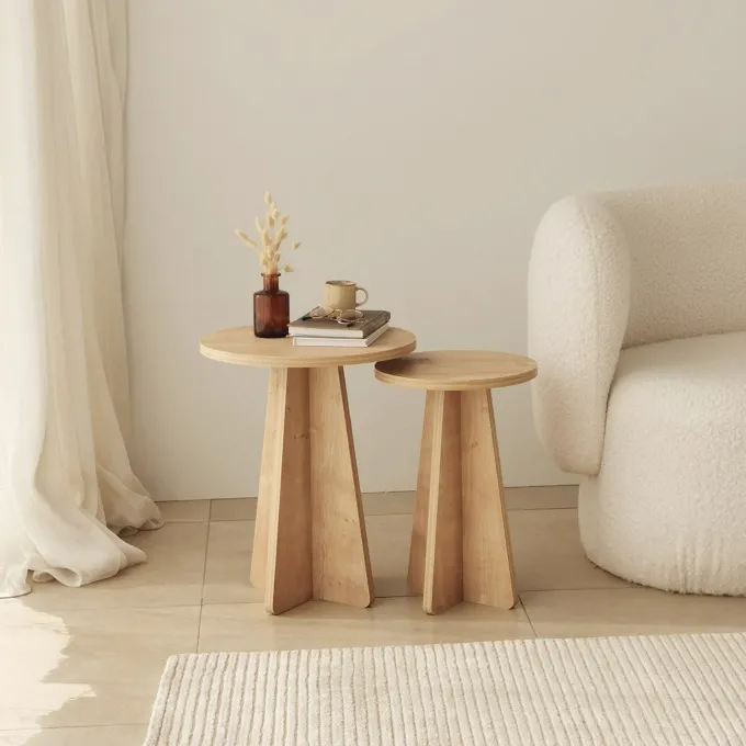 Da Nang (40 x 50 x 40 cm) Safirek Satsbord (2 delar)