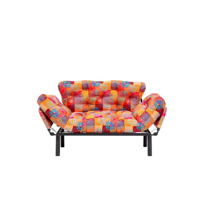 Dakar (155 x 80 x 70 cm) flerfärgad 2-sits bäddsoffa