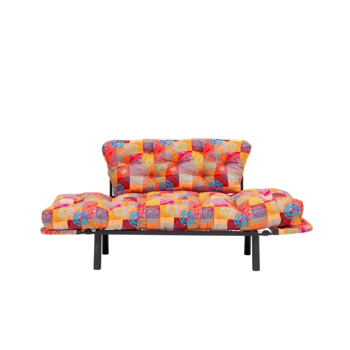 Dakar (155 x 80 x 70 cm) flerfärgad 2-sits bäddsoffa