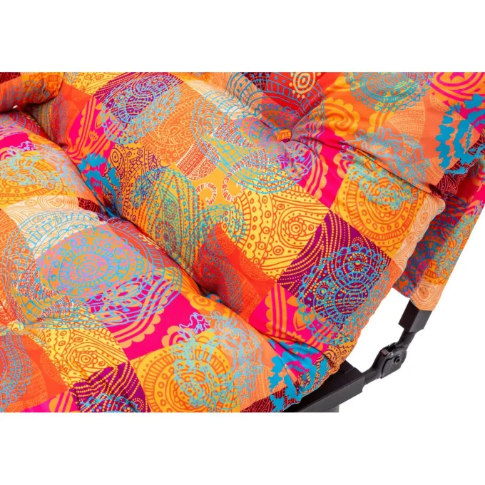Dakar (155 x 80 x 70 cm) flerfärgad 2-sits bäddsoffa
