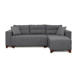 Dakar Mini (45 x 45 cm) Bäddsoffa, hörn Grå