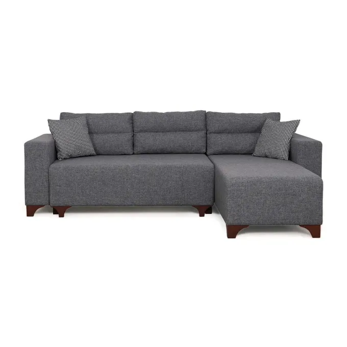 Dakar Mini (45 x 45 cm) Bäddsoffa, hörn Grå