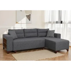 Dakar Mini (45 x 45 cm) Bäddsoffa, hörn Grå